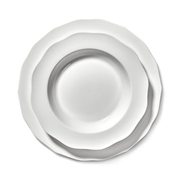 Piatto per pasta Silhouette Ø22 cm confezione da 4 - Bianco - Serax