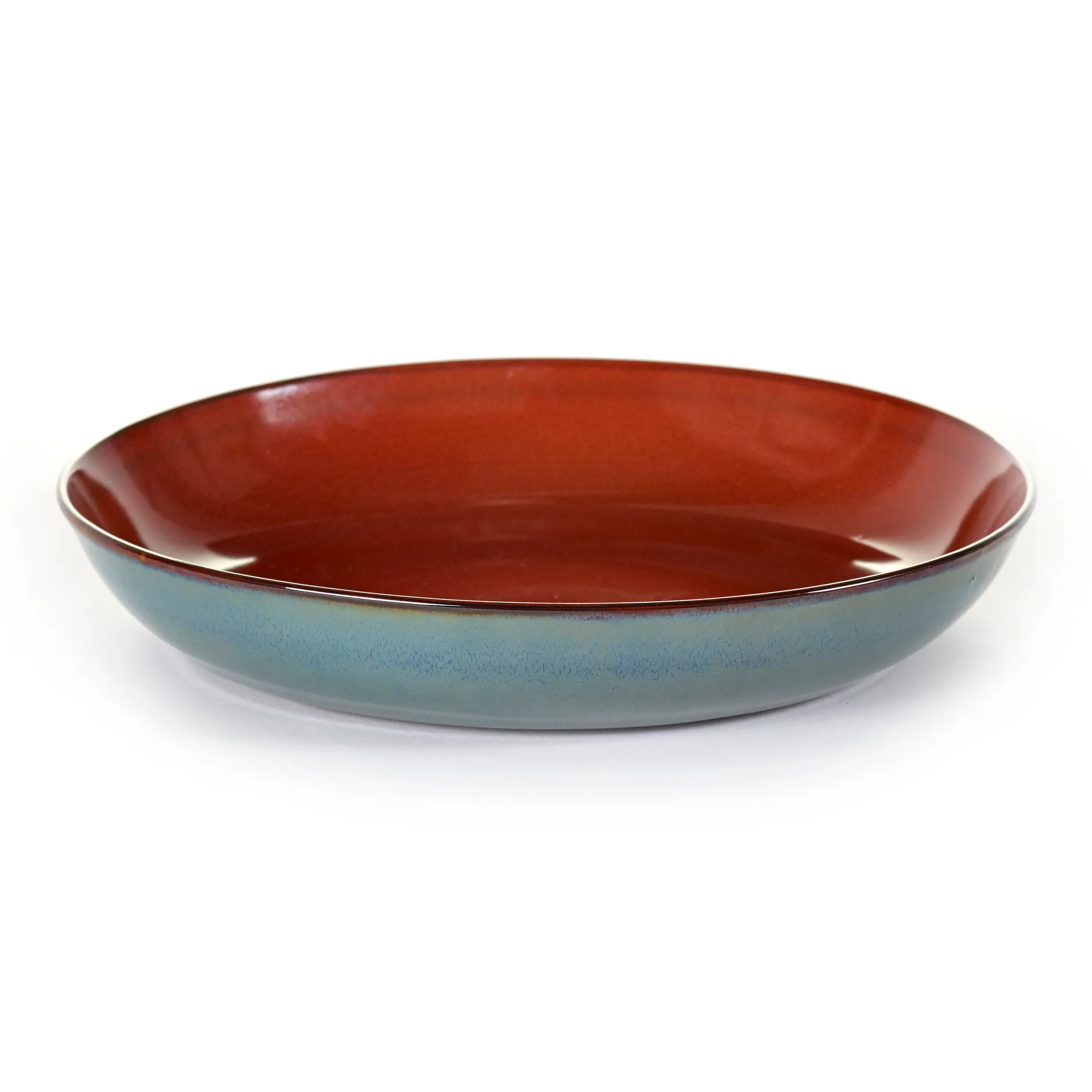 Piatto per pasta Terres de Rêves 23,5 cm, rust-smokey blue Serax