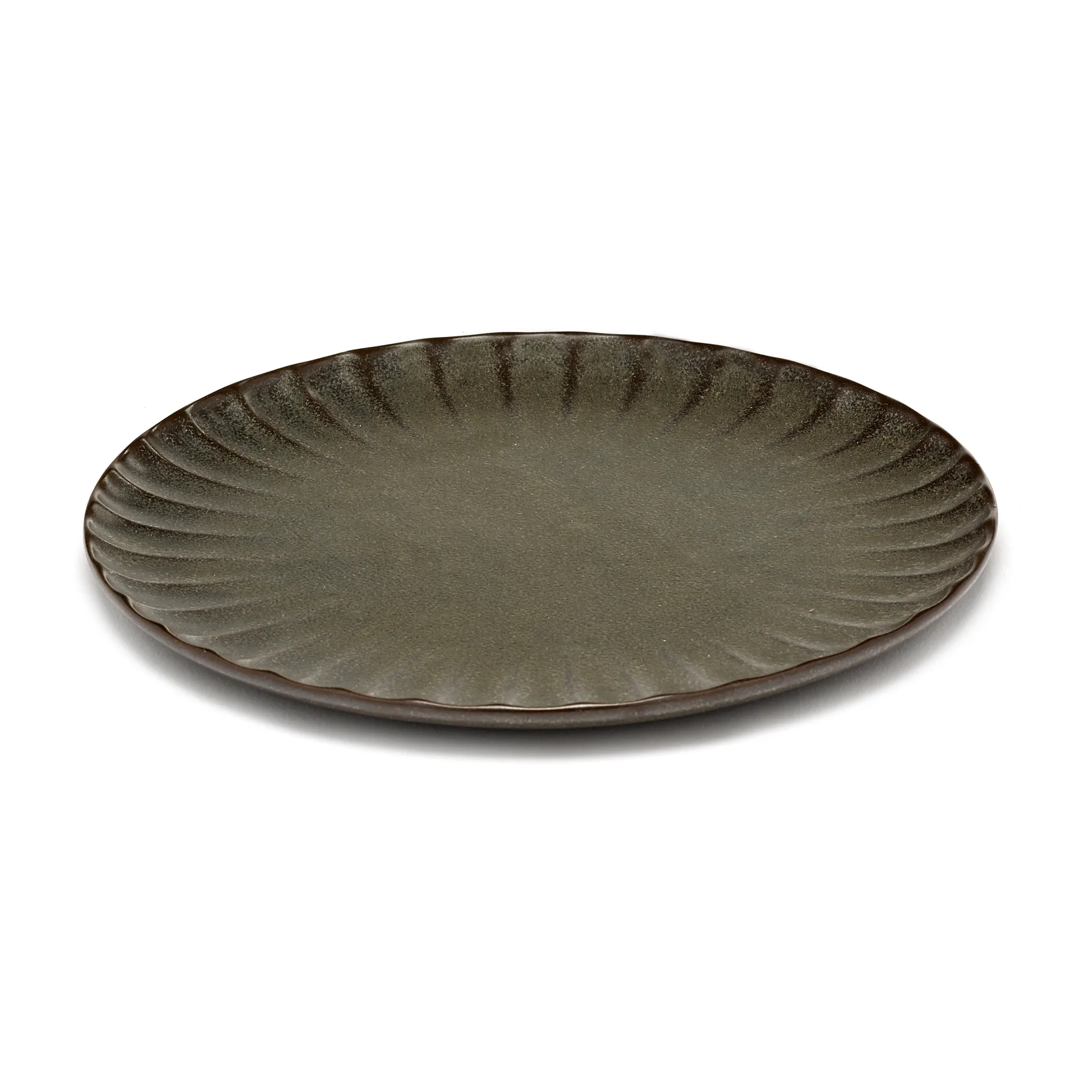 Piatto S Inku Ø 18 cm , Verde Serax