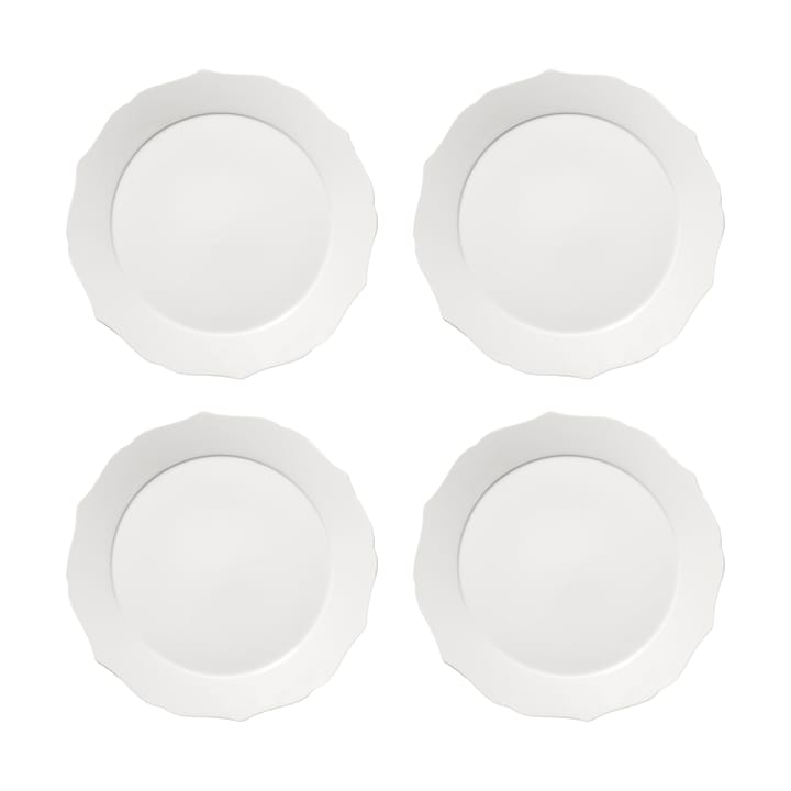 Piatto Silhouette L Ø26 cm confezione da 4 - Bianco - Serax