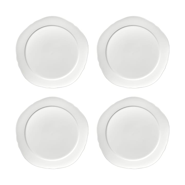Piatto Silhouette M Ø23,5 cm confezione da 4 - Bianco - Serax