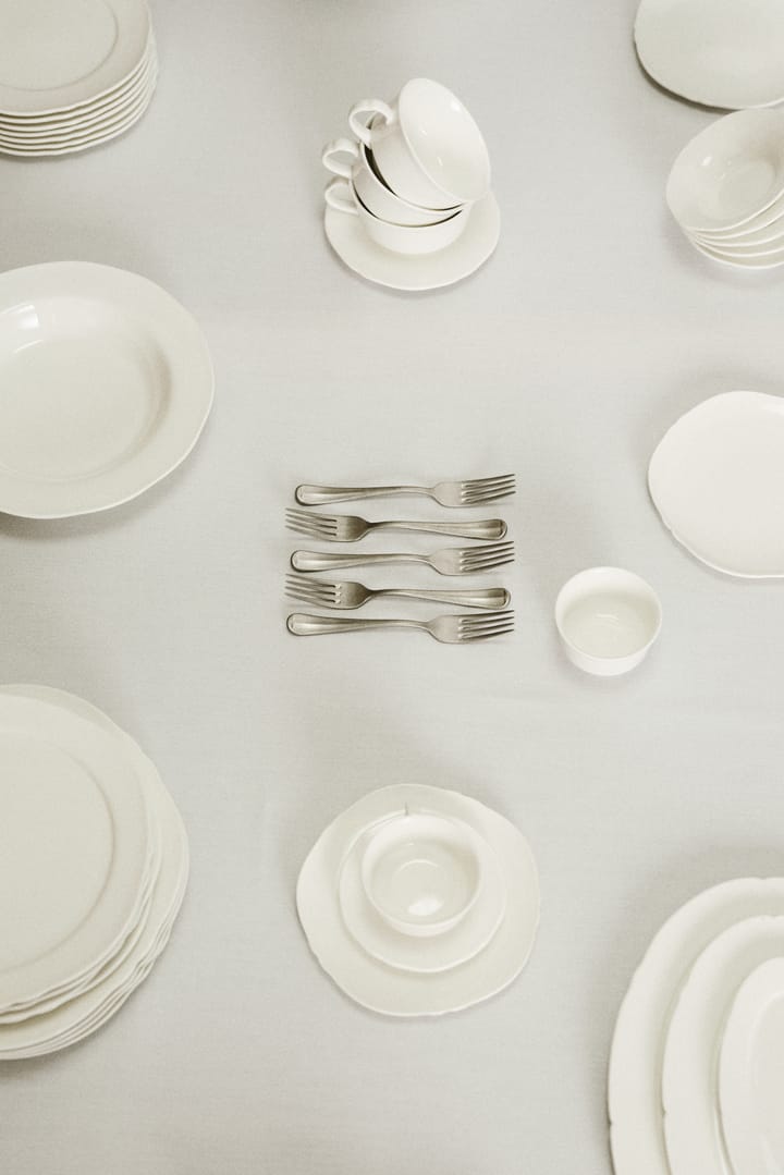 Piatto Silhouette M Ø23,5 cm confezione da 4, Bianco Serax