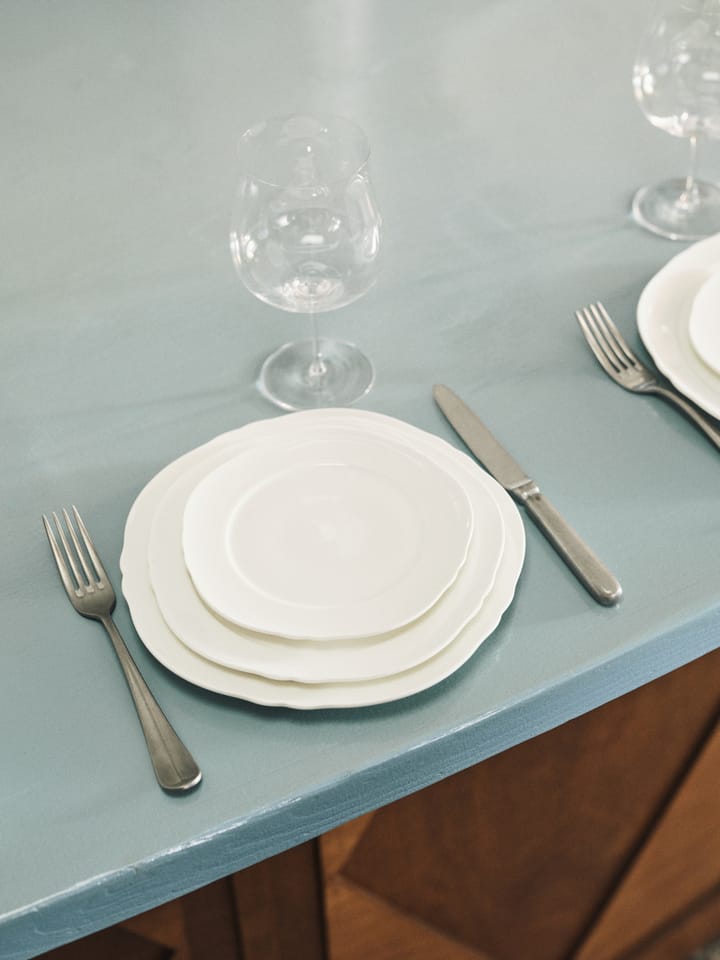 Piatto Silhouette M Ø23,5 cm confezione da 4, Bianco Serax