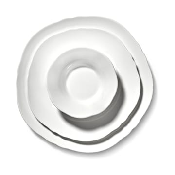 Piatto Silhouette M Ø23,5 cm confezione da 4 - Bianco - Serax