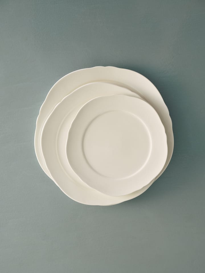Piatto Silhouette S Ø20,6 cm confezione da 4, Bianco Serax