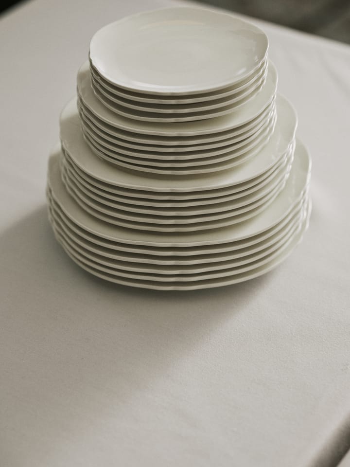 Piatto Silhouette S Ø20,6 cm confezione da 4, Bianco Serax