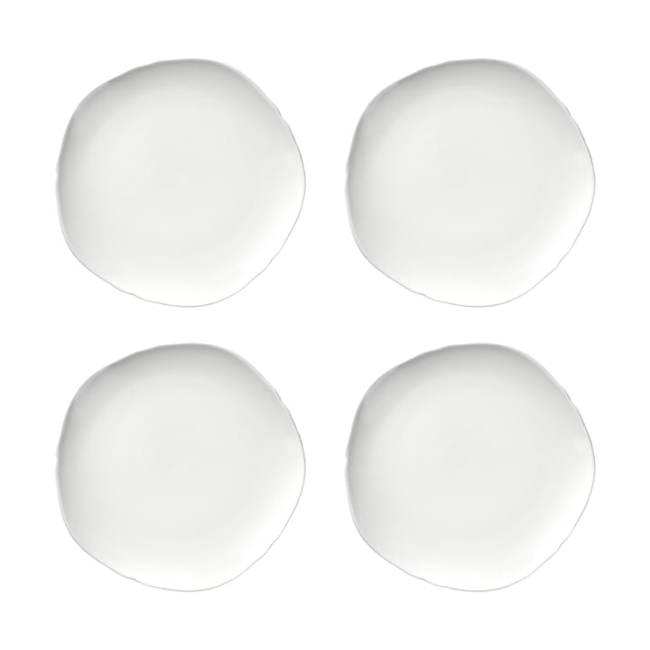 Piatto Silhouette XXS Ø15 cm confezione da 4 - Bianco - Serax