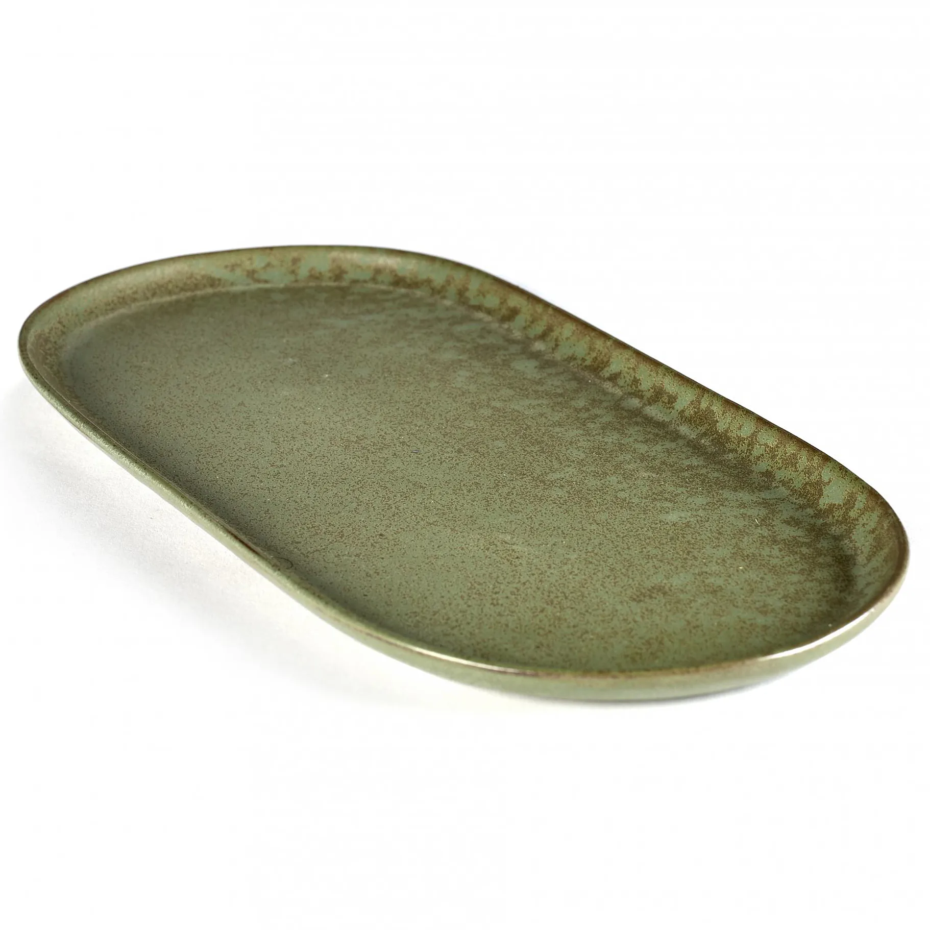 Piatto tapas Surface 17x35,5 cm, camogreen Serax