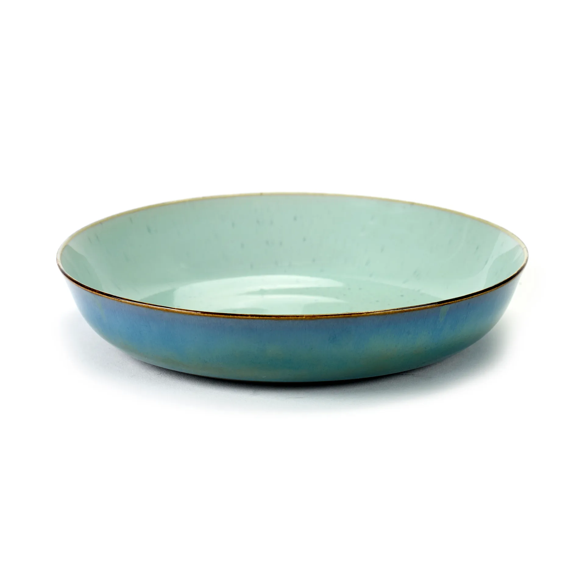 Piatto Terres de Rêves 21 cm, light blue-smokey blue Serax