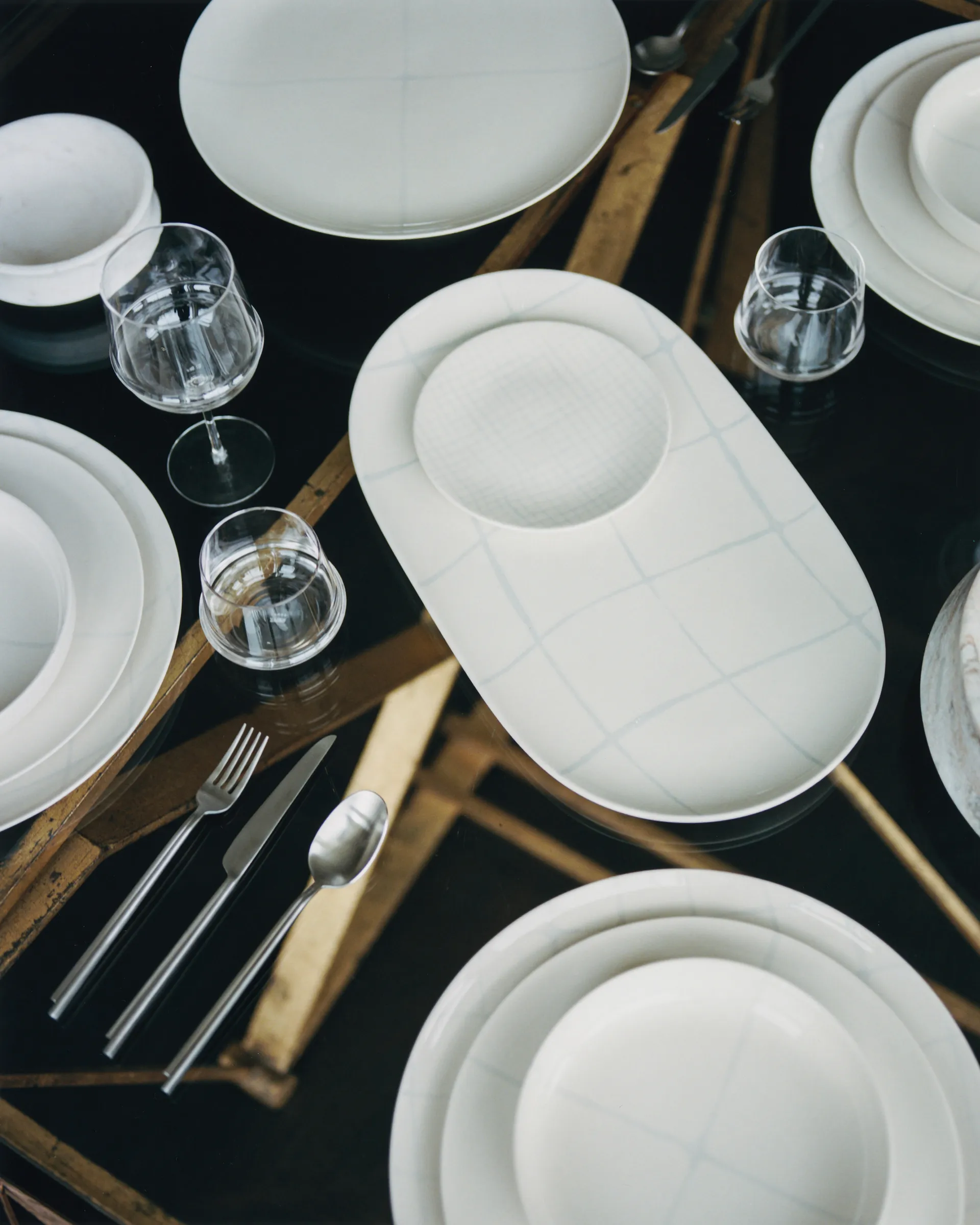 Piatto Zuma M Ø28 cm confezione da 2, Salt Serax