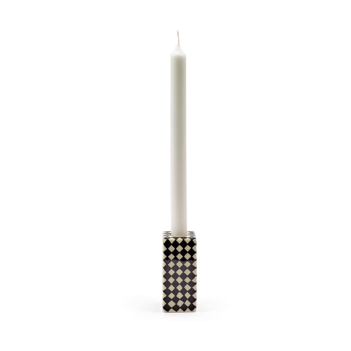 Portacandele Les Objets Mouleversants N°1 , Bianco-nero Serax