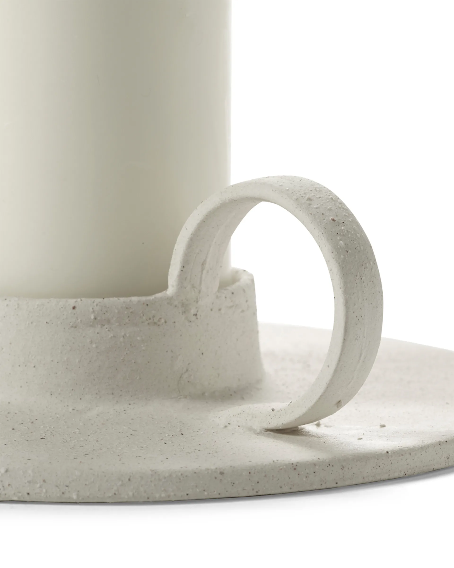 Portacandele Mira L, Beige Serax