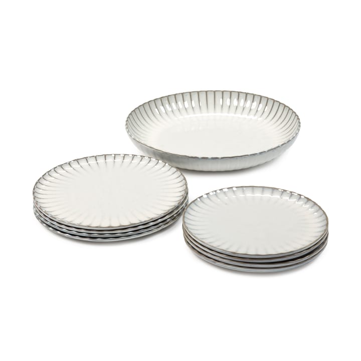 Set da cena Inku, 9 pezzi - Bianco - Serax