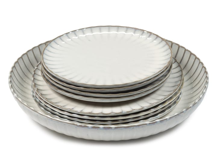 Set da cena Inku, 9 pezzi, Bianco Serax