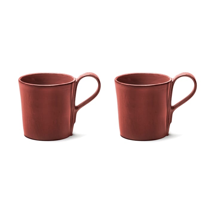 Tazza da caffè La Mère 13 cl, confezione da 2 - Rosso veneziano - Serax