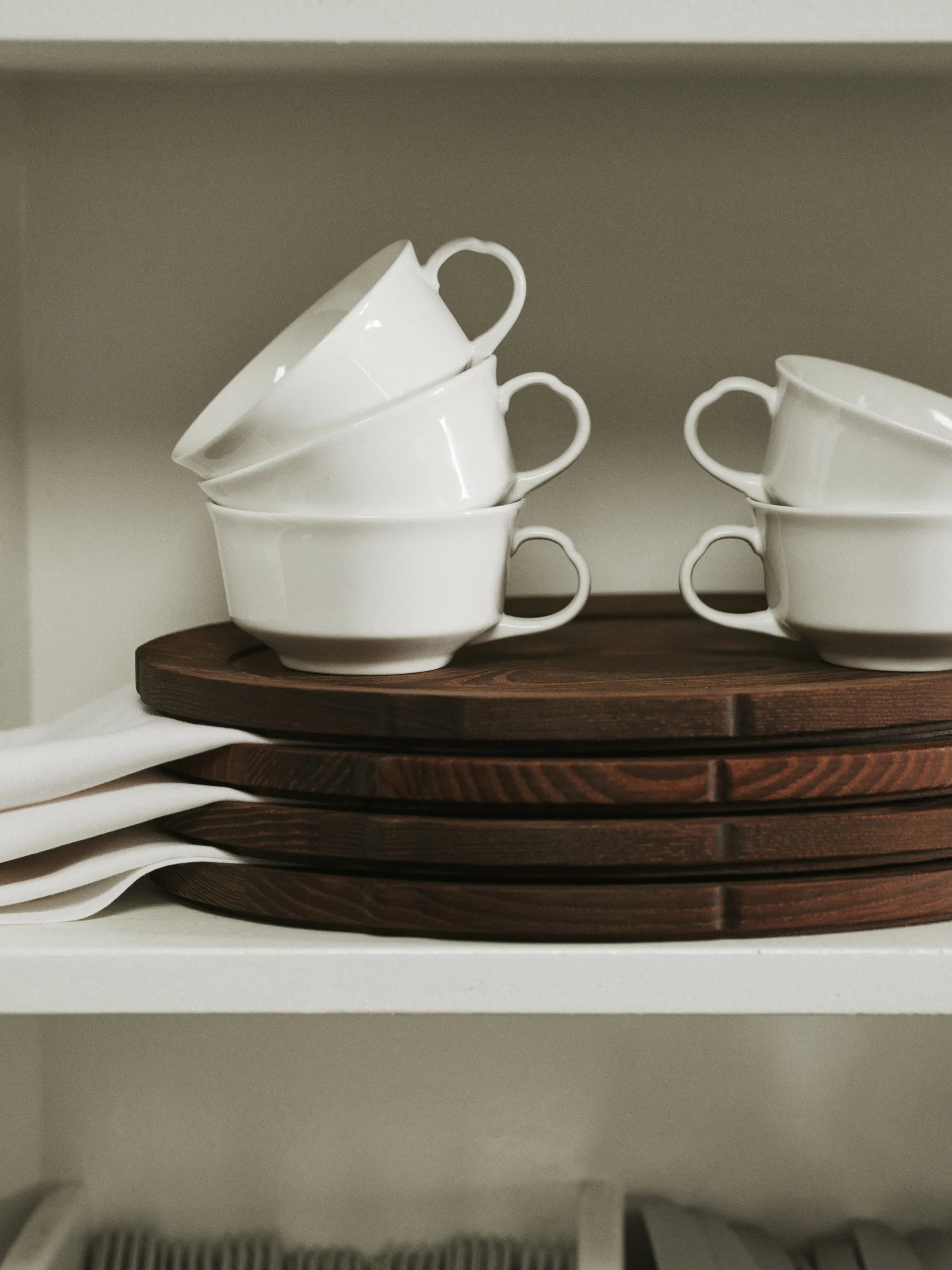 Tazza da caffè Silhouette 19 cl confezione da 4, Bianco Serax