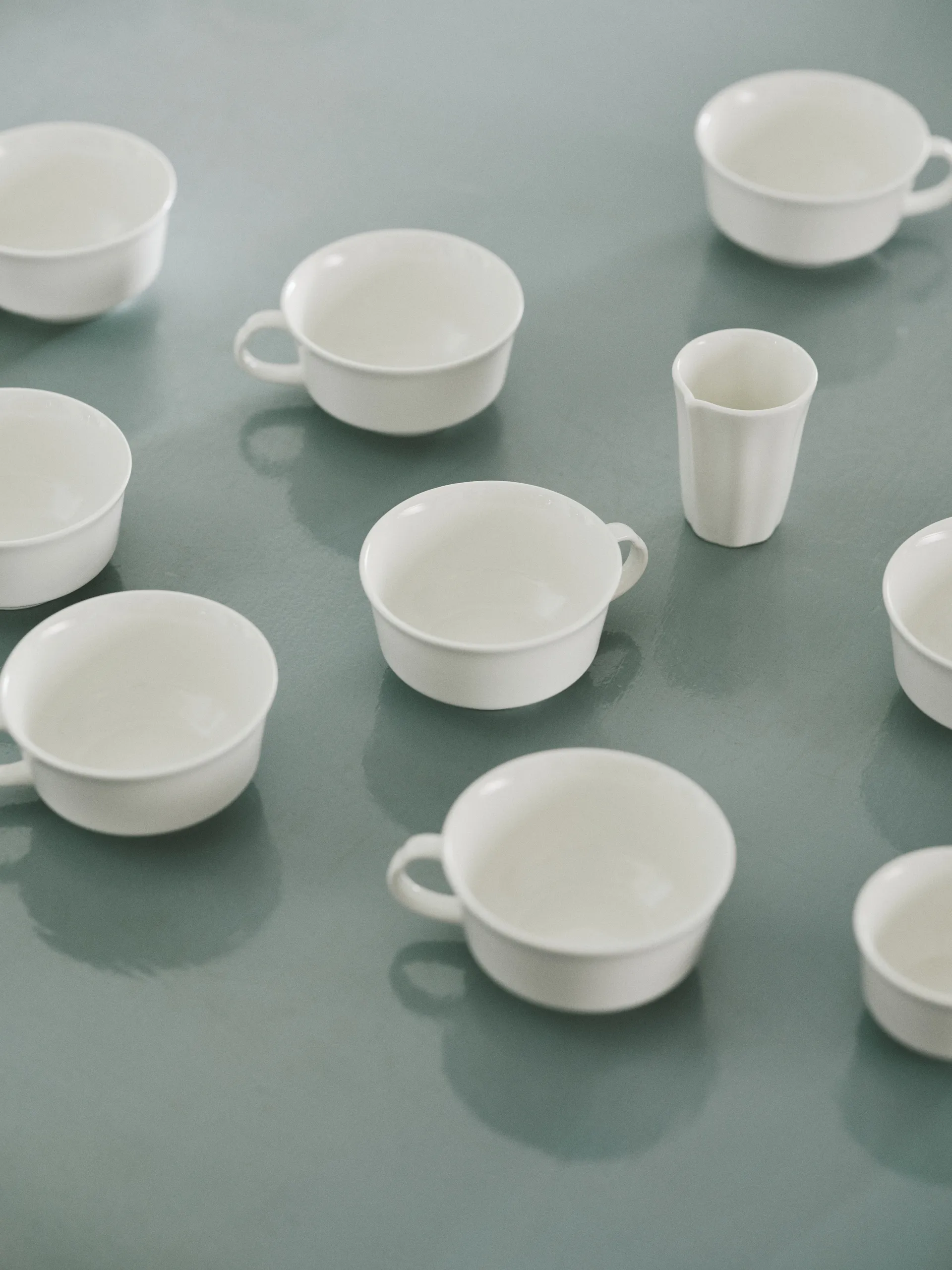 Tazza da caffè Silhouette 19 cl confezione da 4, Bianco Serax