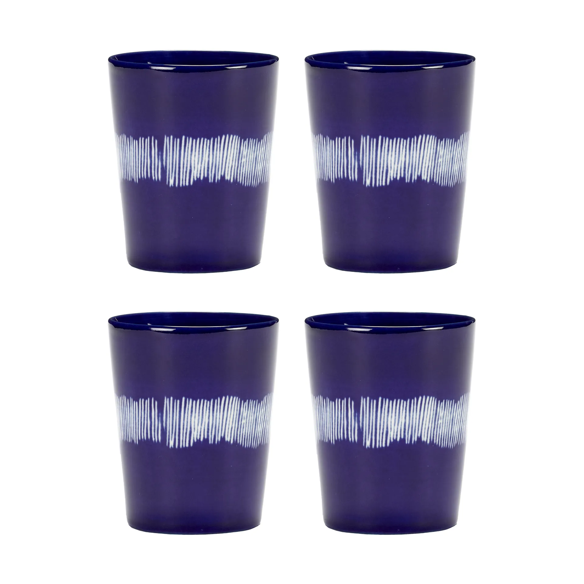 Tazza da tè Ottolenghi Feast 33 cl confezione da 4, Dark blue-white Serax