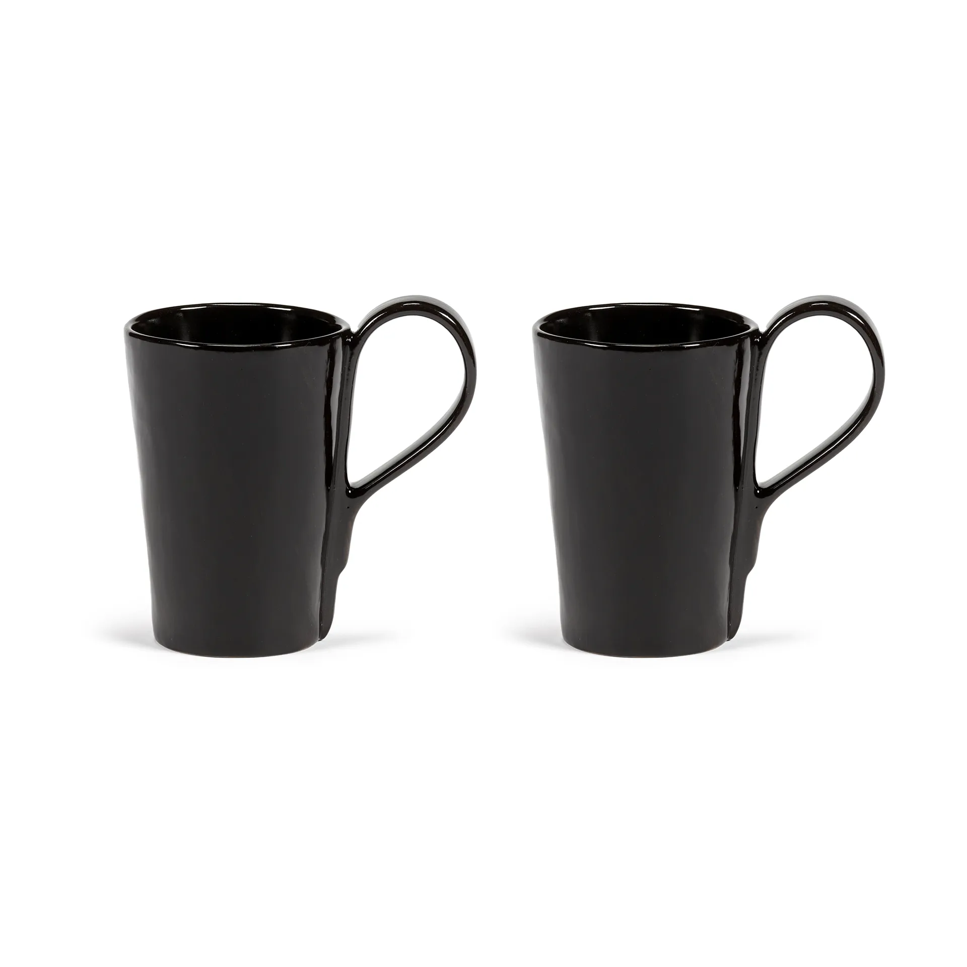 Tazza La Mère 33 cl, confezione da 2, Marrone scuro Serax
