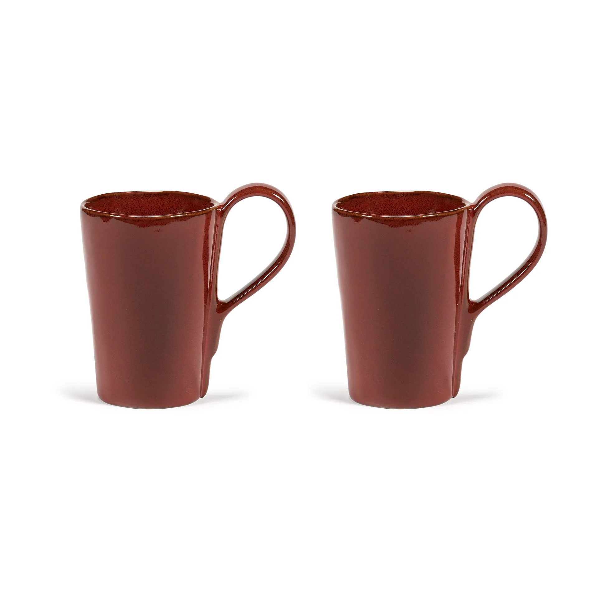 Tazza La Mère 33 cl, confezione da 2, Rosso veneziano Serax