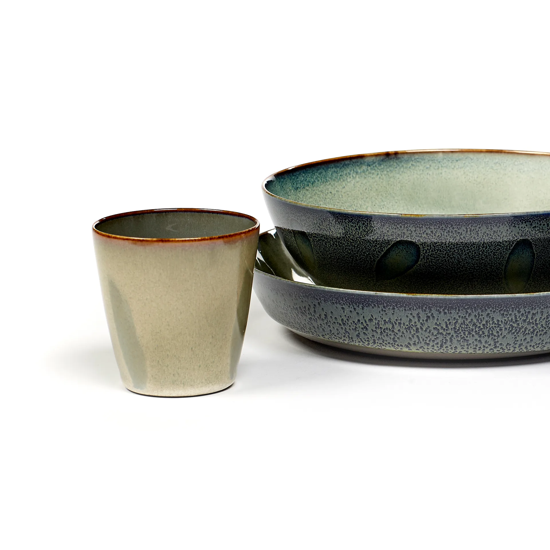 Tazza Terres de Rêves S, misty grey-smokey blue Serax