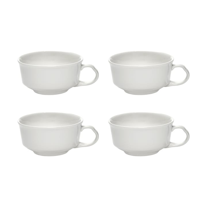 Tazzina da espresso Silhouette 10 cl confezione da 4 - Bianco - Serax