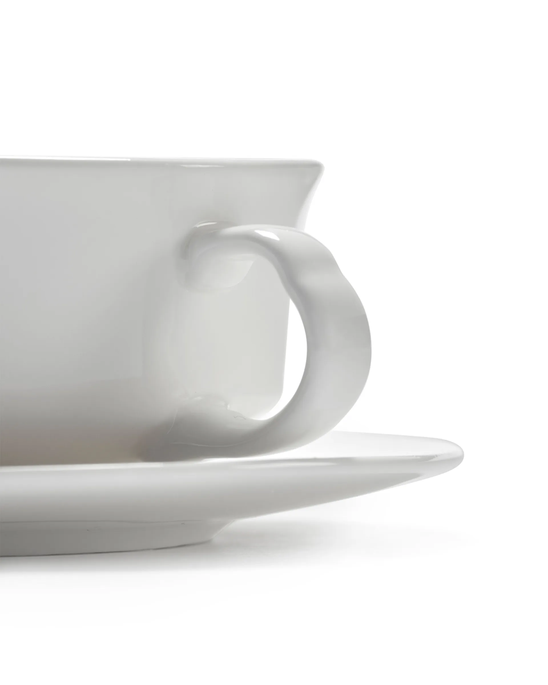 Tazzina da espresso Silhouette 10 cl confezione da 4, Bianco Serax