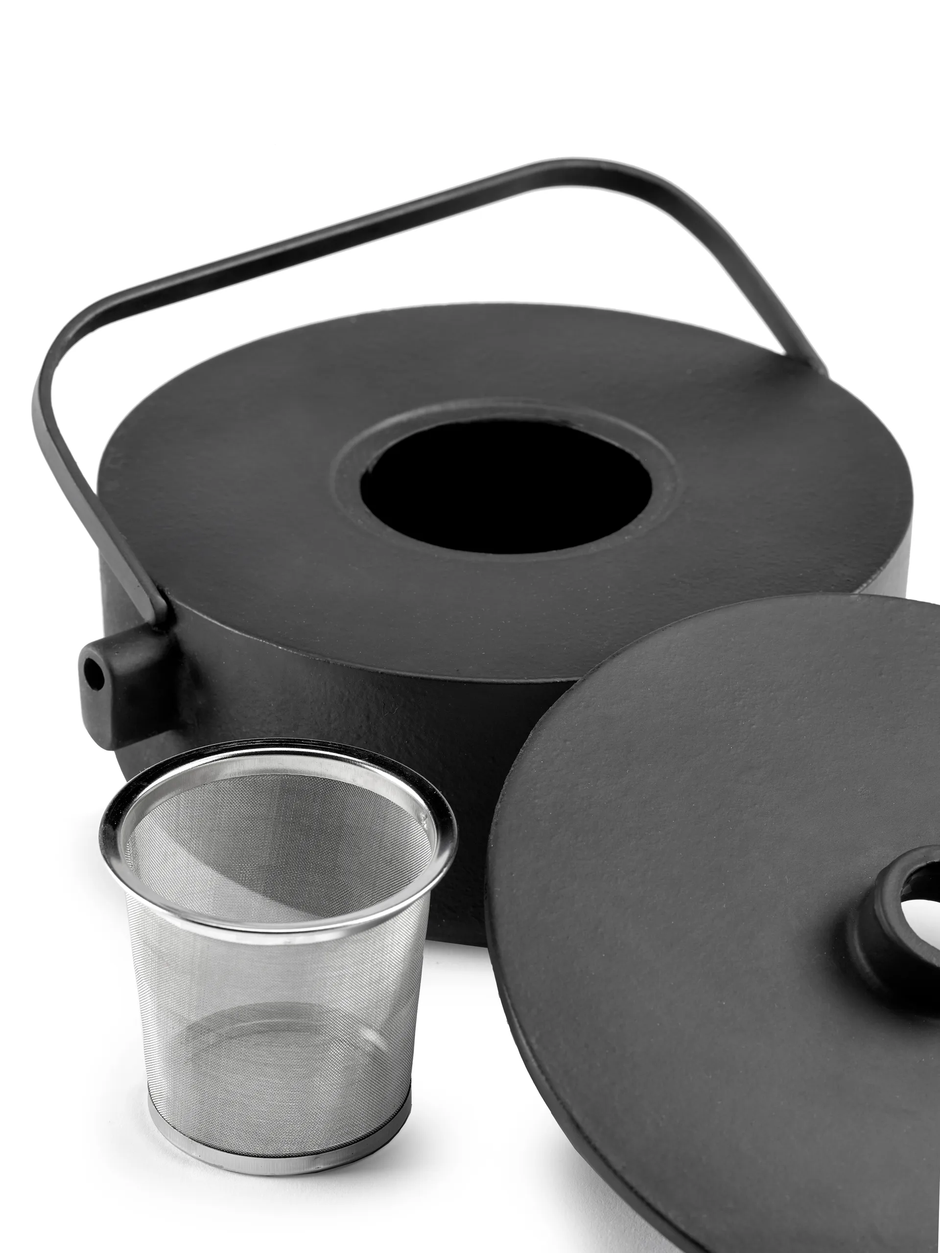Teiera in ghisa Collage 1,2 L, Nero Serax