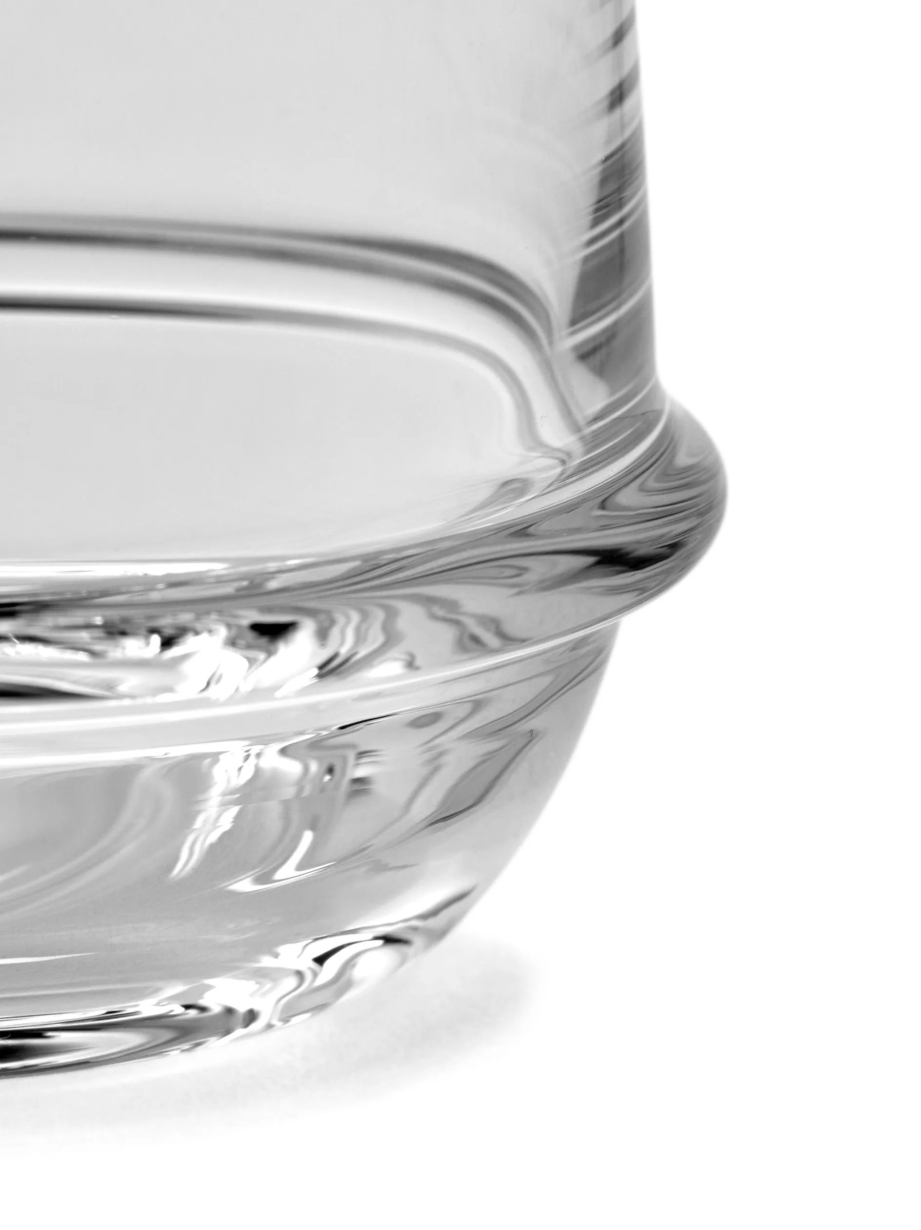 Tumbler Dune L 38 cl confezione da 4, Clear Serax