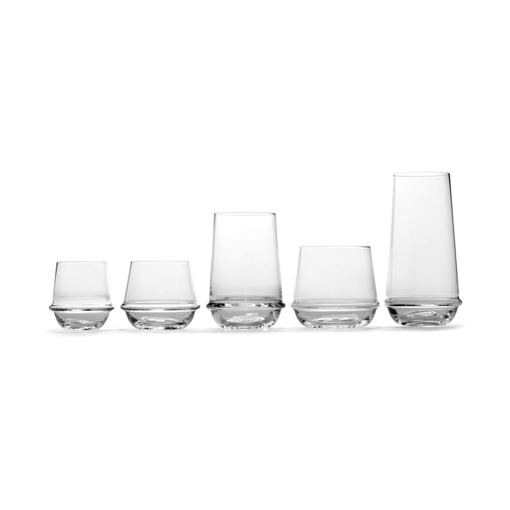 Tumbler Dune L 38 cl confezione da 4, Clear Serax