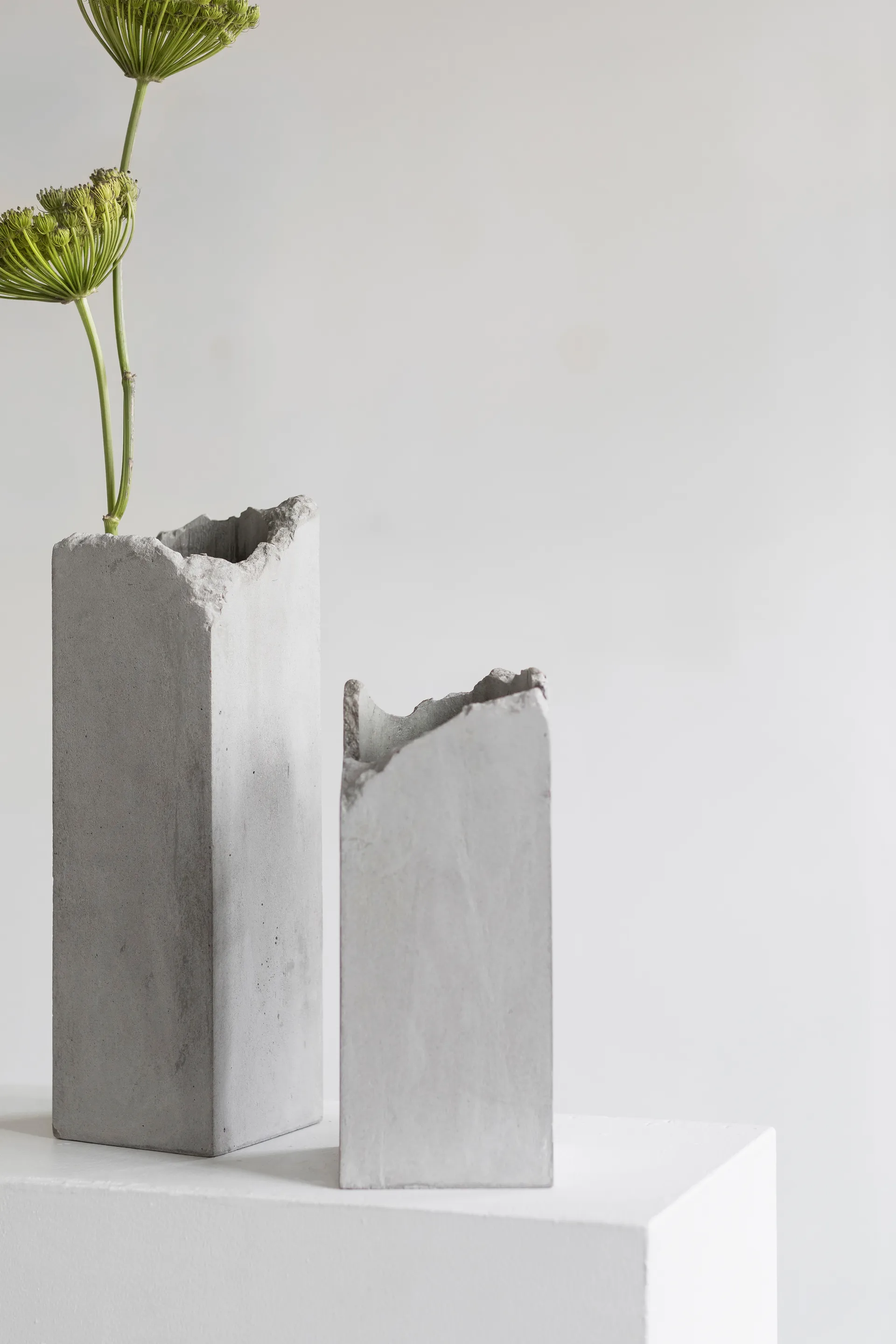 Vaso Broquaine S 28 cm, Grigio Serax