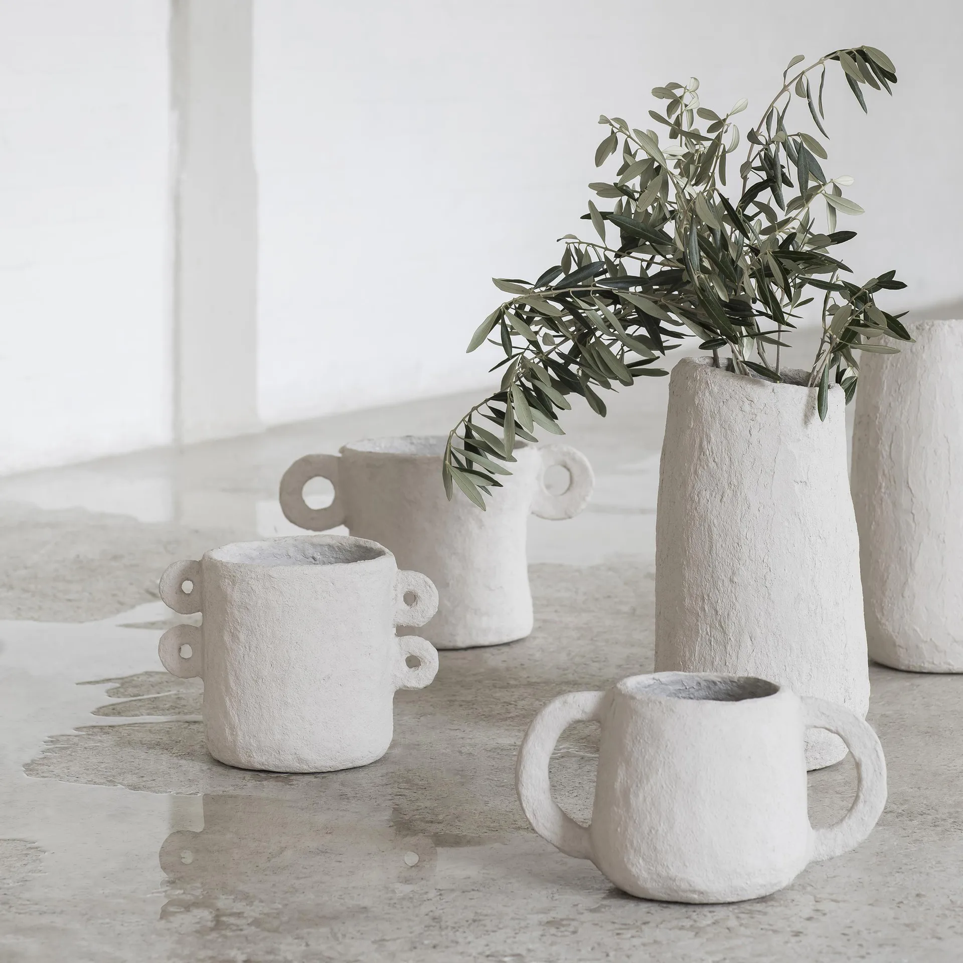 Vaso Earth Ø 18 cm, beige Serax