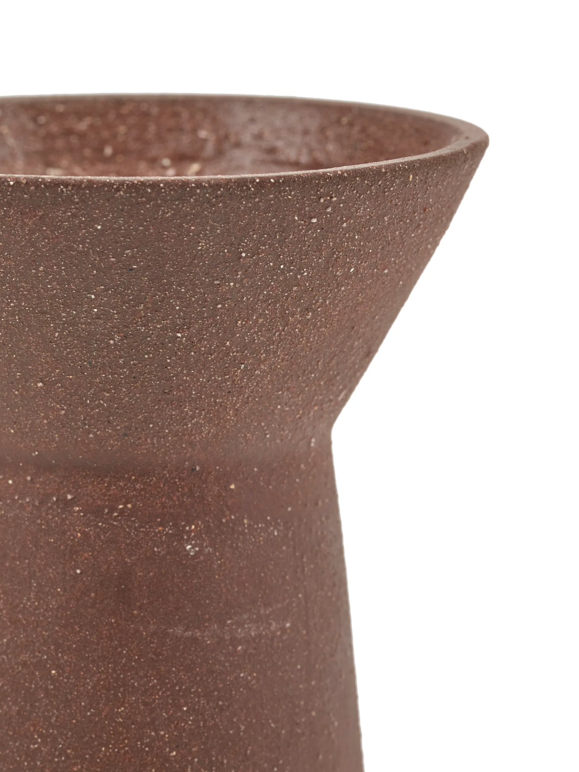 Vaso Urban 02 M 21,5 cm, Red-brown Serax