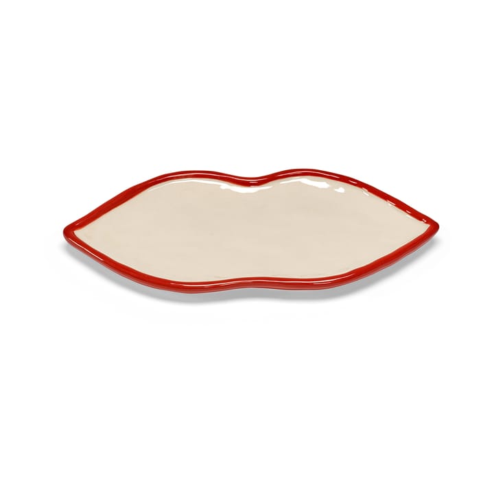 Vassoio Les Objets Mouleversants M - Rosso-Bianco - Serax