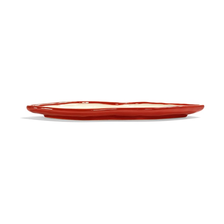 Vassoio Les Objets Mouleversants M, Rosso-Bianco Serax