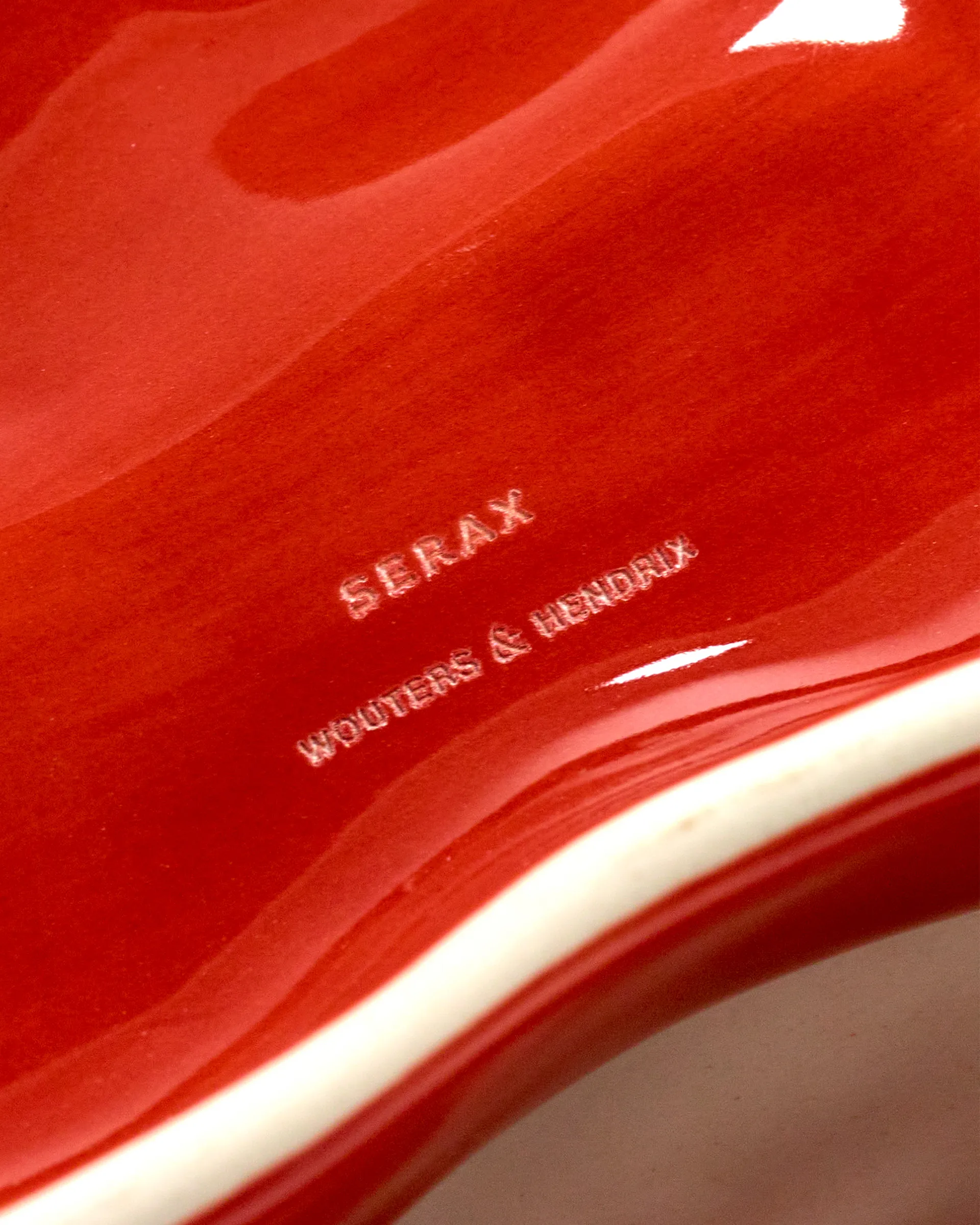 Vassoio Les Objets Mouleversants S, Rosso Serax