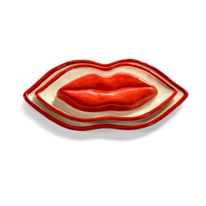 Vassoio Les Objets Mouleversants S, Rosso Serax