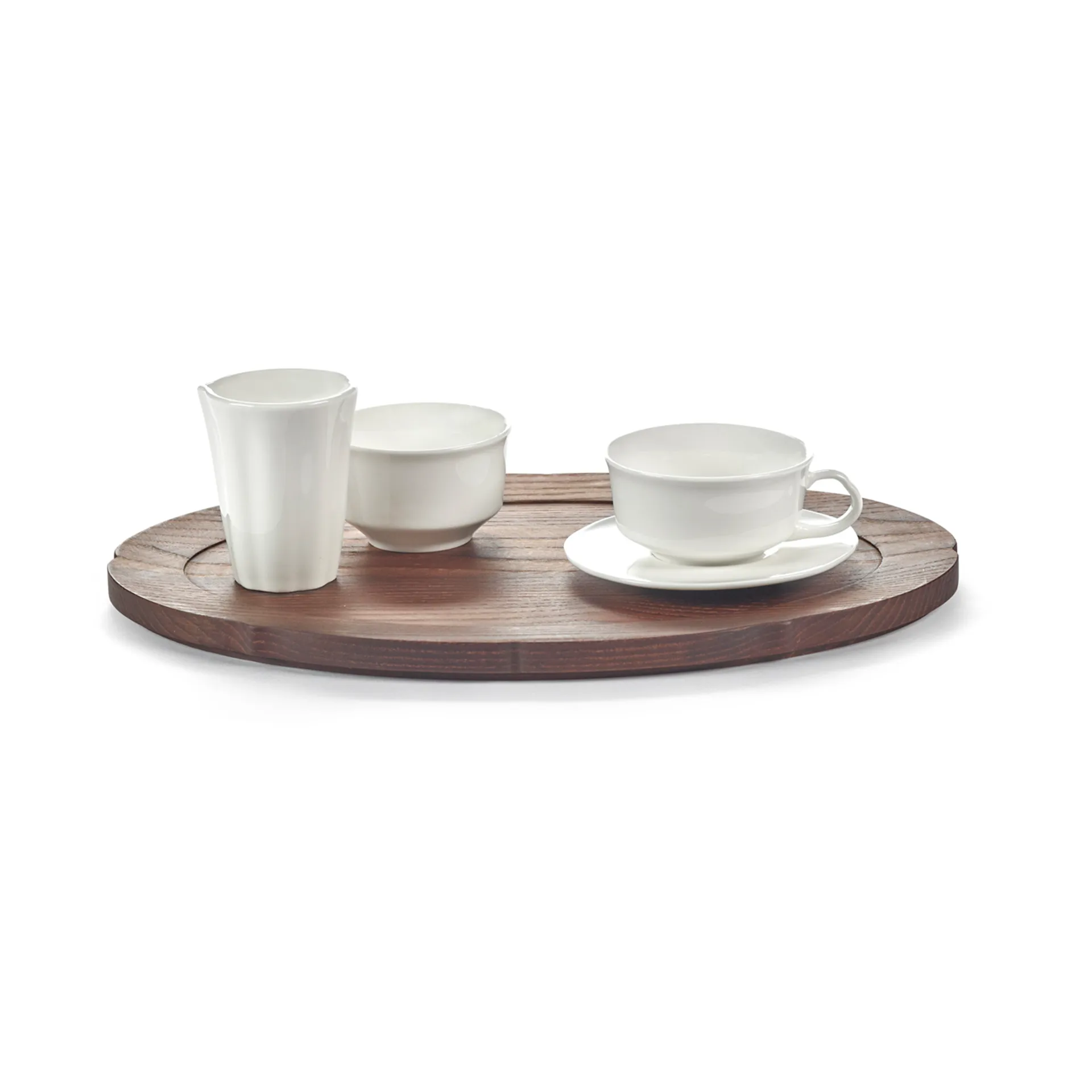 Vassoio ovale Silhouette 21x30 cm, Frassino Serax