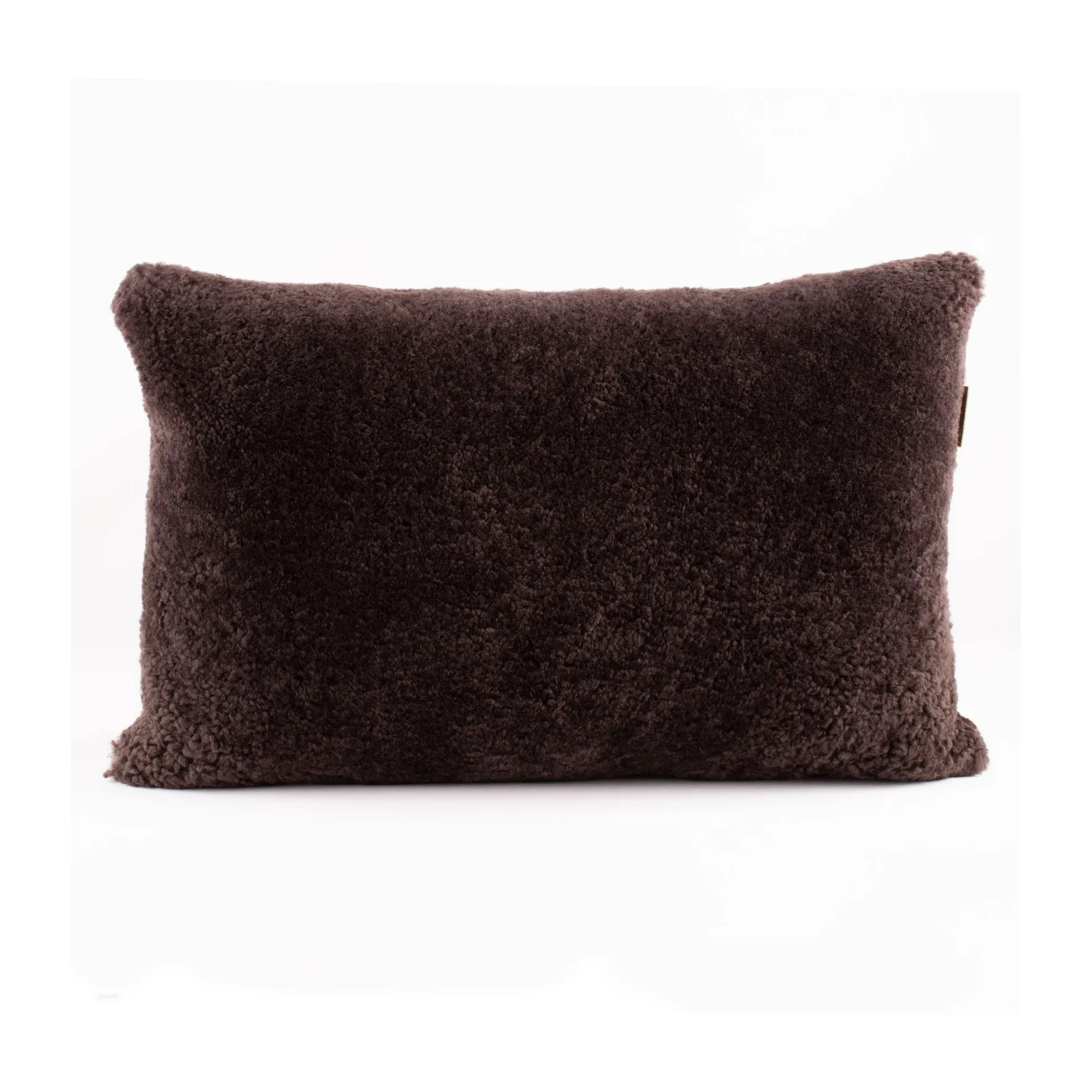 Cuscino pelle di pecora Shepherd Alice 60 x 40 cm, marrone scuro Shepherd of Sweden