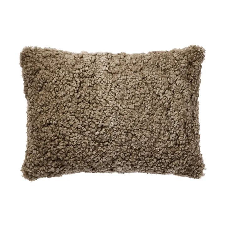 Cuscino pelle di pecora Shepherd Lina 40x30 cm - Deserto - Shepherd of Sweden