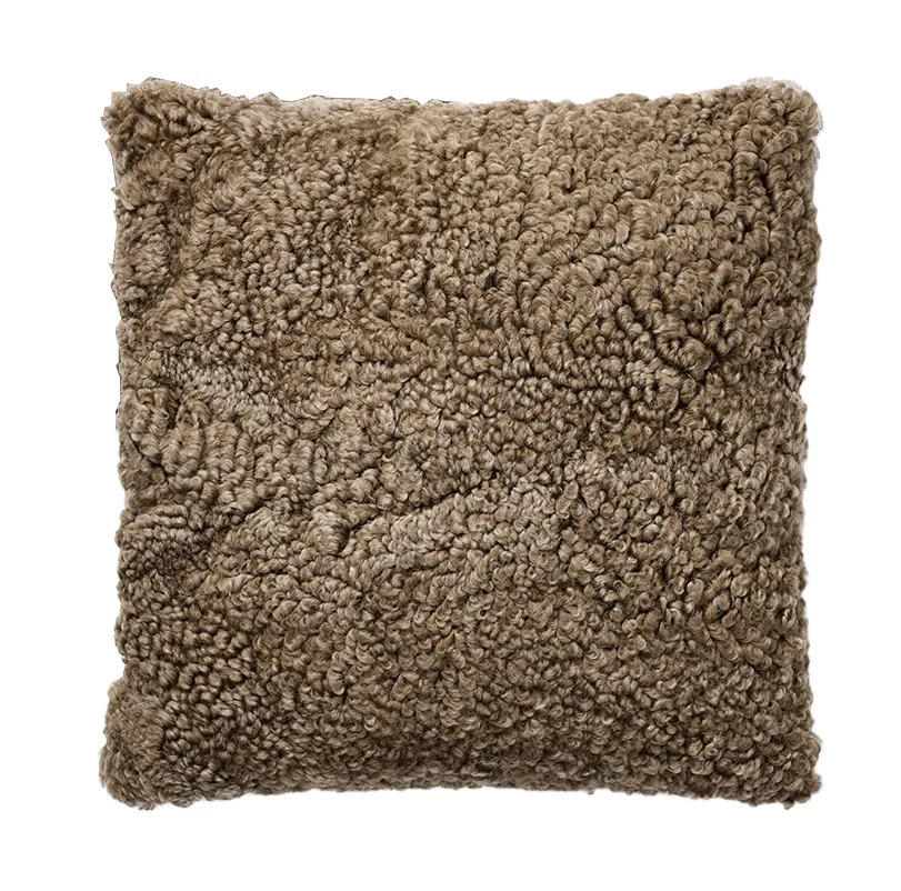 Cuscino pelle di pecora Shepherd Lina 40x40 cm, Deserto Shepherd of Sweden