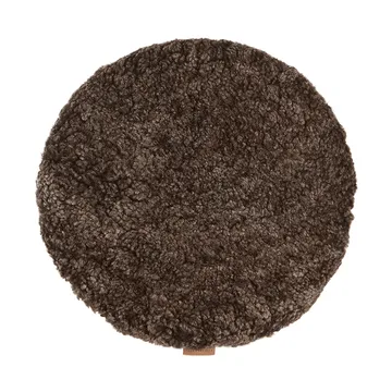 Jill cuscino per sedia imbottito - Cappuccino (marrone), Ø36 cm - Shepherd of Sweden