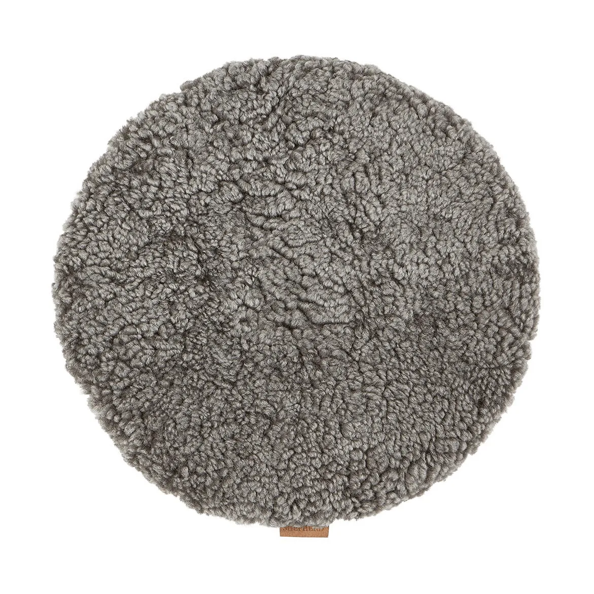 Jill cuscino per sedia imbottito, Grafite grigia (grigio), Ø36 cm Shepherd of Sweden