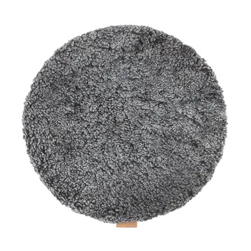 Jill cuscino per sedia imbottito - Grafite nero (grigio), Ø36 cm - Shepherd of Sweden