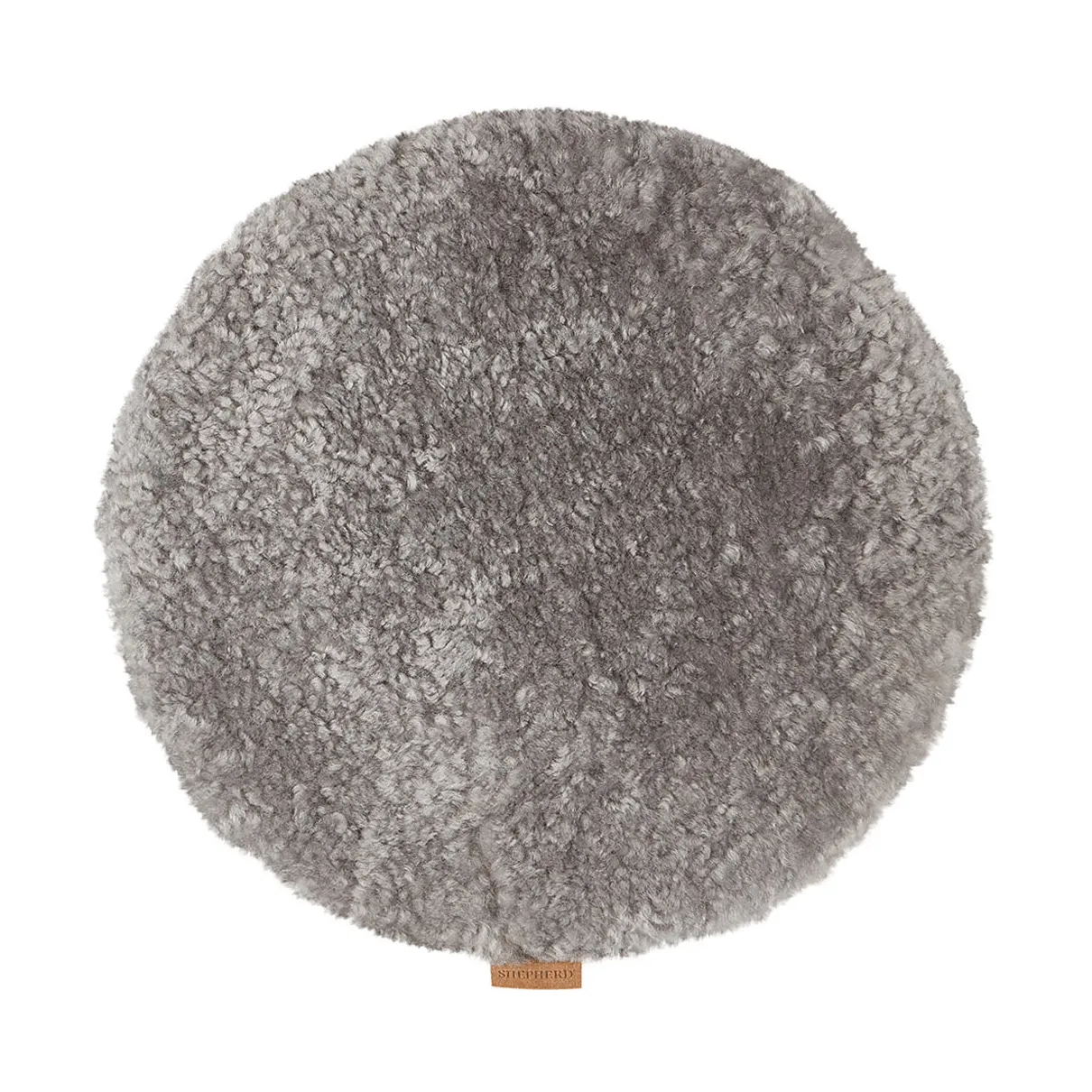 Jill cuscino per sedia imbottito, Granito (grigio), Ø36 cm Shepherd of Sweden