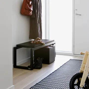 Panca Cutter 121 cm - Rovere verniciato nero - Skagerak