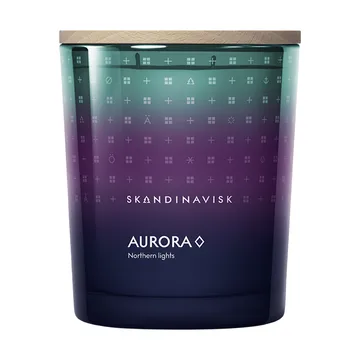 Aurora candela profumata - 350 g, 2 stoppini - Skandinavisk