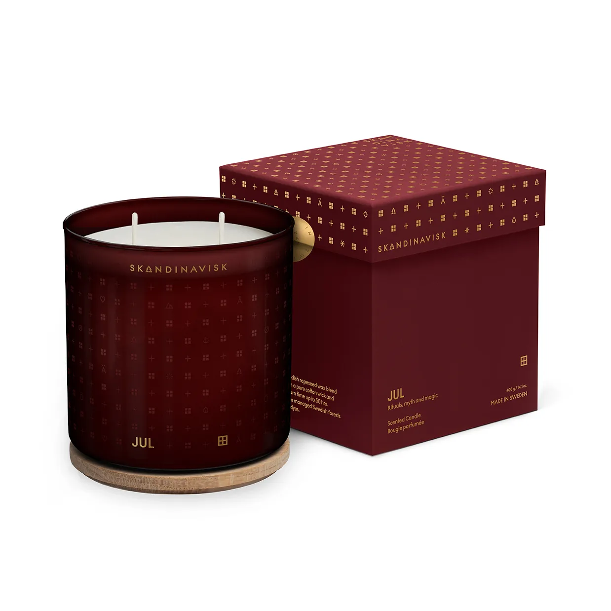 Candela di Natale, 400 g Skandinavisk