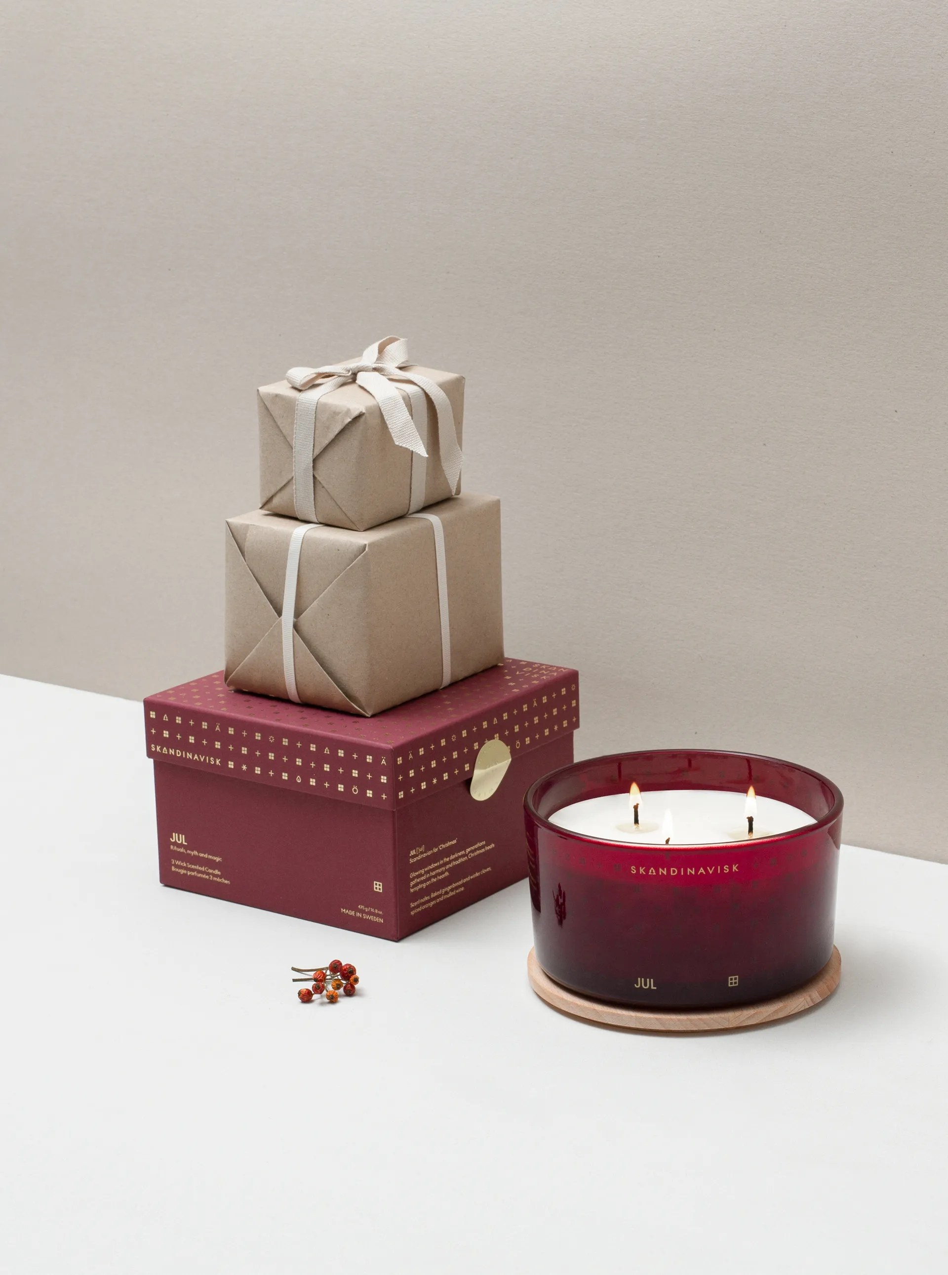 Candela di Natale, 475 g Skandinavisk