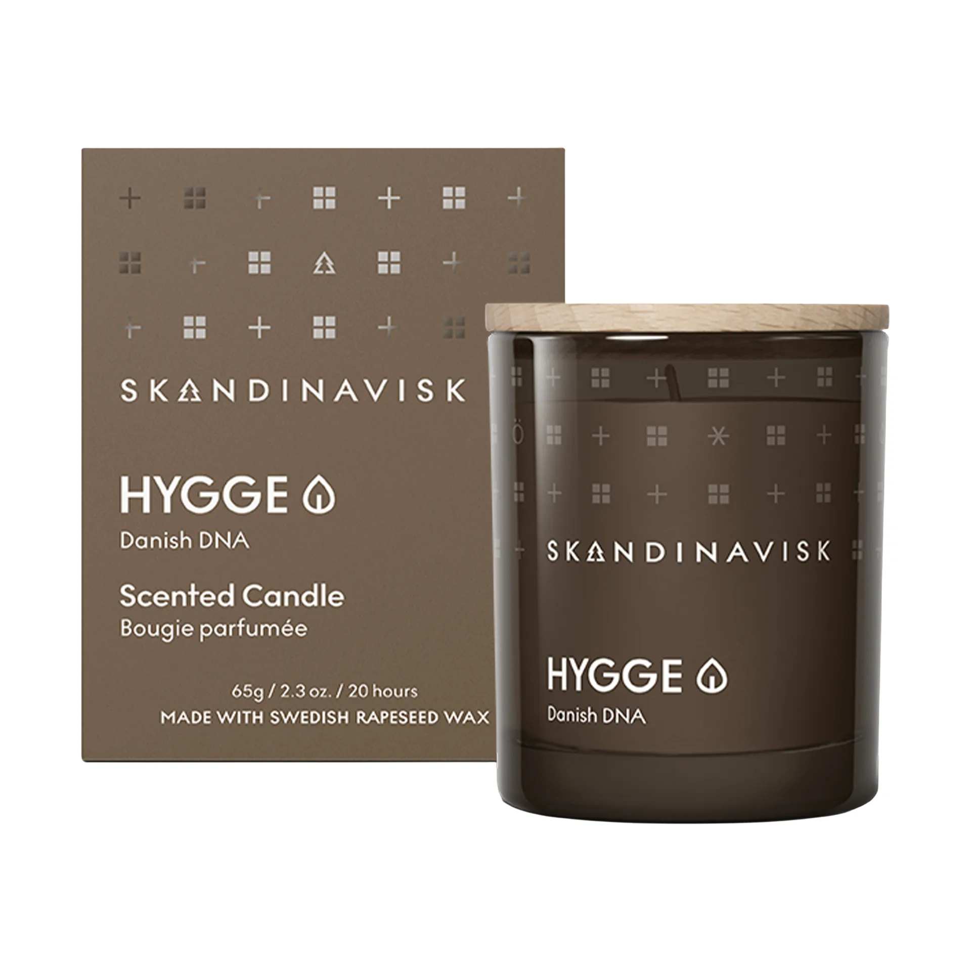 Candela profumata Hygge con coperchio, 65 g Skandinavisk